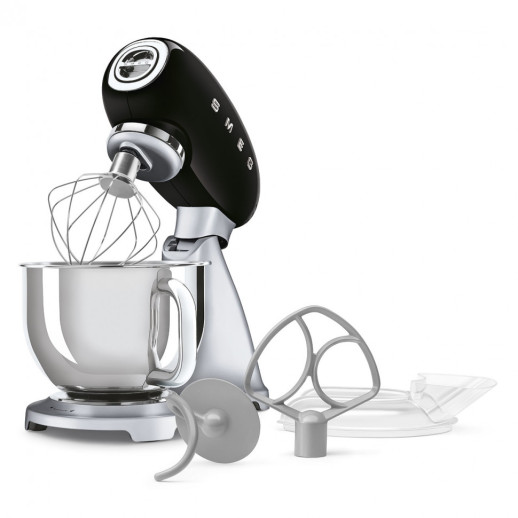 Миксер планетарный Smeg SMF04BLEU черный