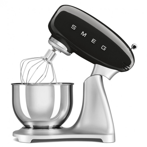 Миксер планетарный Smeg SMF04BLEU черный