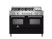 Комбинированная кухонная плита Bertazzoni MAS126G2ENET чёрный