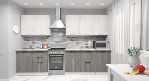 Кухонный гарнитур Нефрит 2500 мм