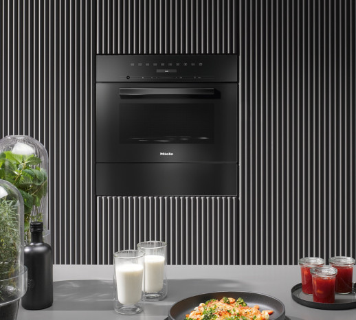 Микроволновая печь встраиваемая Miele M 7244 TC OBSW обсидиан