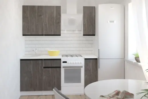 Кухонный гарнитур Ноктюрн лайт 1200 мм