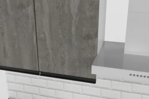 Кухонный гарнитур Ноктюрн лайт 1200 мм