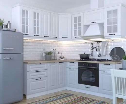 Кухня Вегас Белый 1800х2000