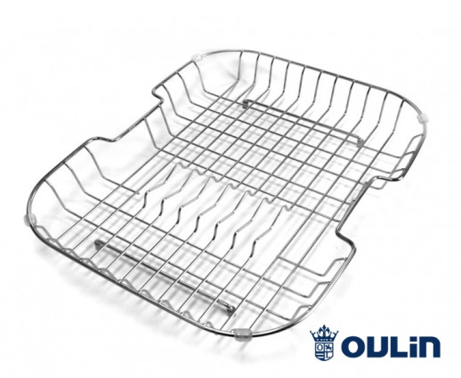 Oulin корзина для посуды(фруктов) Ol-150L хром