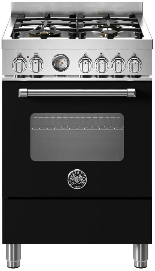 Комбинированная кухонная плита Bertazzoni MAS64L1ENET чёрный