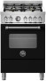 Комбинированная кухонная плита Bertazzoni MAS64L1ENET чёрный