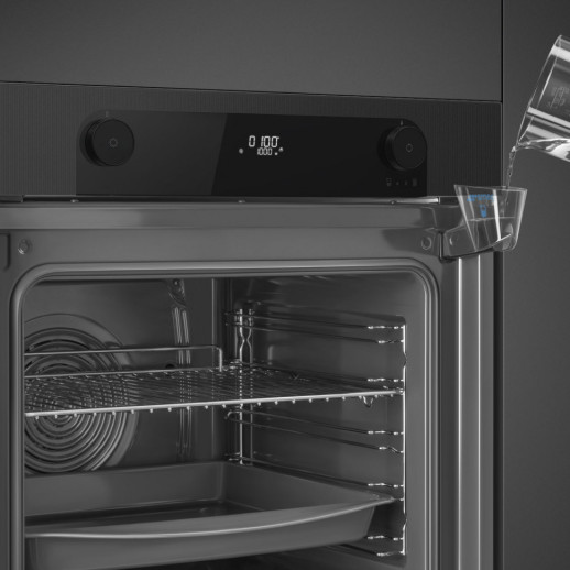 Электрический духовой шкаф с функцией пара Smeg SO6201S2B
