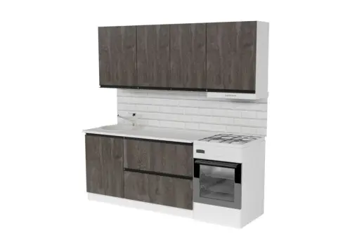 Кухонный гарнитур Ноктюрн макси 1800 мм