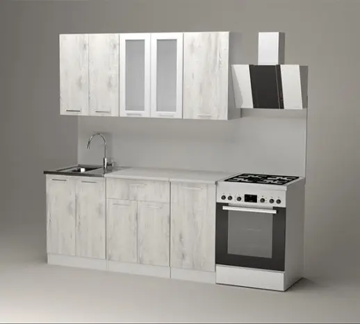 Кухонный гарнитур "Пайн Белый" 1600мм