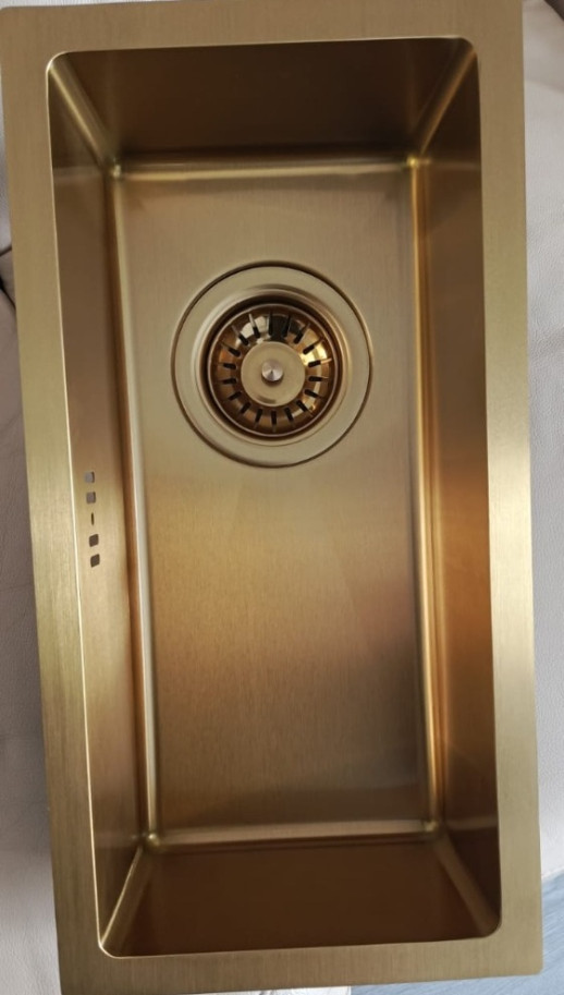 |Discount|Мойка для кухни Emar EMB-126А PVD Nano Golden