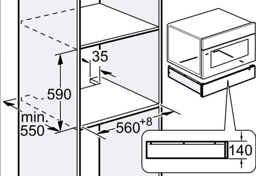 Подогреватель для посуды Gaggenau WSP221102 антрацит