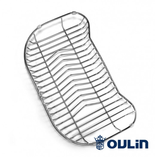 Oulin корзина для посуды(фруктов) Ol-330L хром