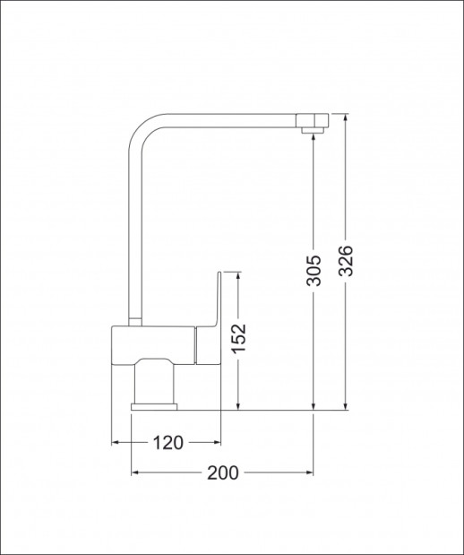 Смеситель Emar Quartz ЕС - 3014