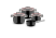 Набор кастрюль WMF Fusiontec Function Pro Black 4пр. черный