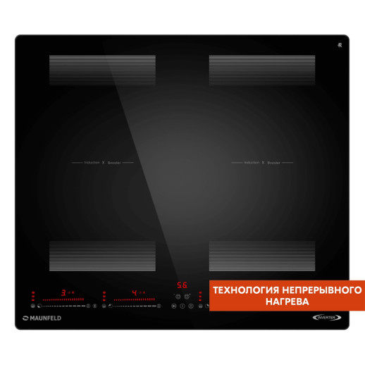Индукционная варочная панель Maunfeld CVI594SF2BKD Inverter