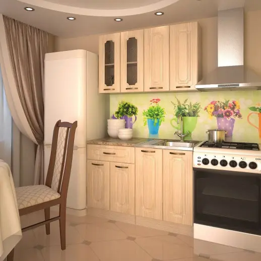 Кухонный гарнитур Грецкий орех 1600