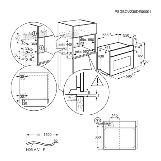 Микроволновая печь встраиваемая Electrolux EVM9E2XT