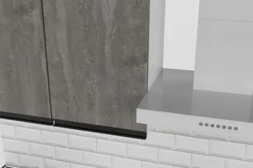 Кухонный гарнитур Ноктюрн медиум 1400 мм