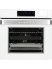 Электрический духовой шкаф с функцией пароварки и СВЧ Hiberg S-VM 6415 W SMART