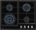 Газовая варочная панель Teka GZC 64320 XBN NIGHT RIVER BLACK URBAN