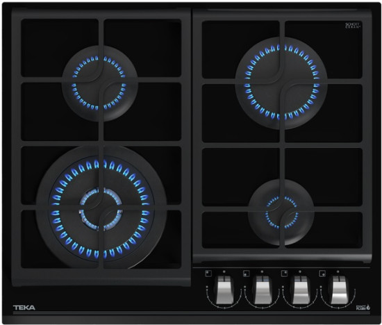 Газовая варочная панель Teka GZC 64320 XBN NIGHT RIVER BLACK URBAN