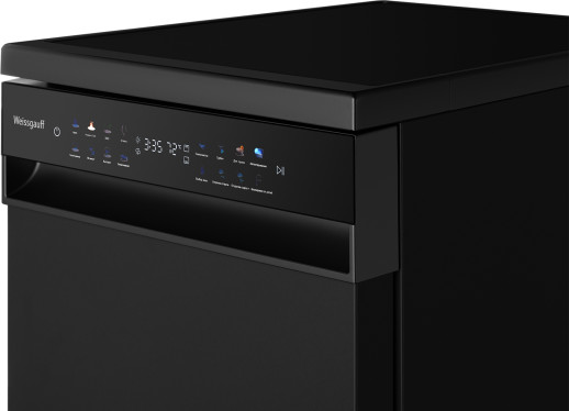 Посудомоечная машина отдельностоящая Weissgauff DW 4539 Inverter Touch AutoOpen Black