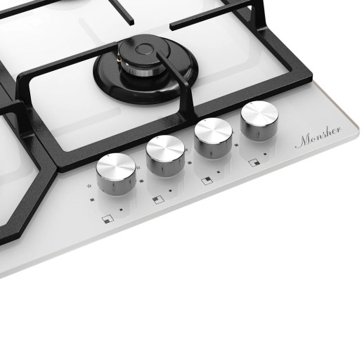 Газовая варочная панель Monsher MGG 63 Blanc