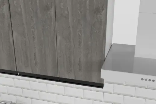 Кухонный гарнитур Ноктюрн стандарт 1600 мм