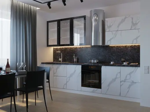 Кухня Монте белый