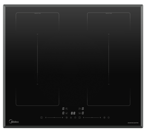 Индукционная варочная панель Midea MIH67781F черный