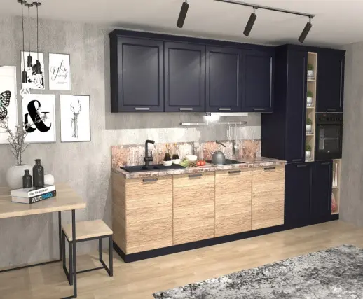 Кухня Океания Рустик натур 3600