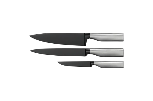 Набор ножей WMF Ultimate Black 3 предмета нержавеющая сталь