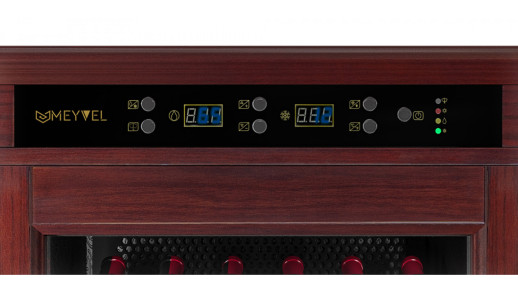 Отдельностоящий винный шкаф Meyvel MV46-WM1-C махагон