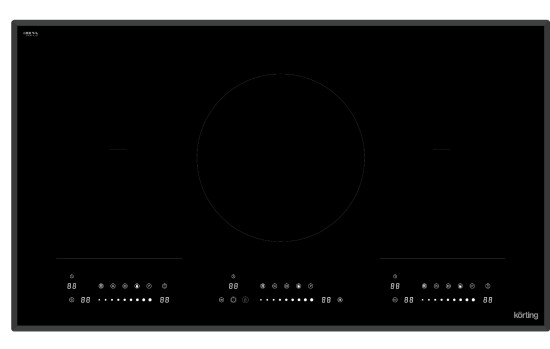 Индукционная варочная панель Korting HIB 97010 HID M черный матовый