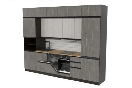 Кухонный гарнитур Симфония люкс 3000 мм