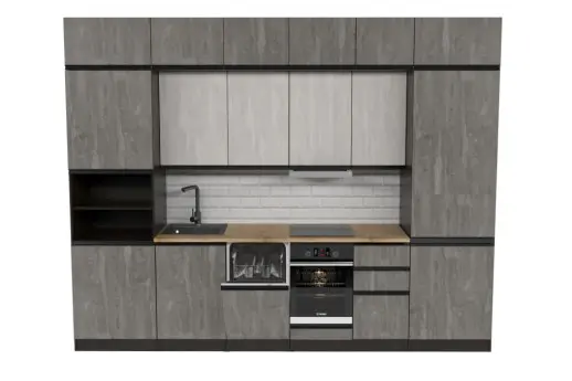 Кухонный гарнитур Симфония люкс 3000 мм