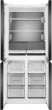 Полувстраиваемый холодильник Weissgauff WCD 450 WG NoFrost Inverter