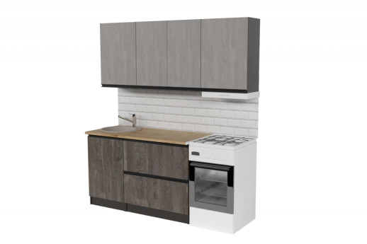 Кухонный гарнитур Симфония макси 1800 мм
