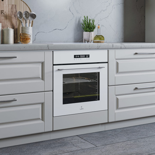 |Discount| Электрический духовой шкаф Lex EDS 100 WH