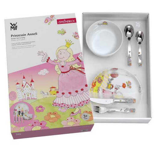 Детский набор WMF PRINCESS ANNELI 6 пр. мультиколор