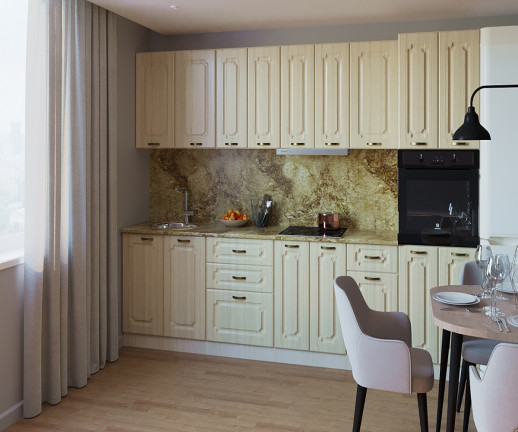 Кухня МДФ Акация Европейская 3000мм