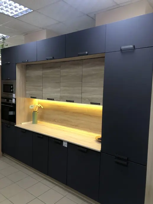 Кухонный гарнитур Дуб сонома/Графит