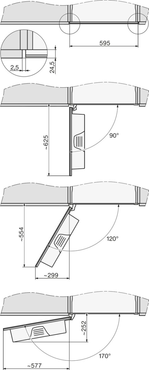 Кофемашина встраиваемая Miele CVA 7440 GRGR