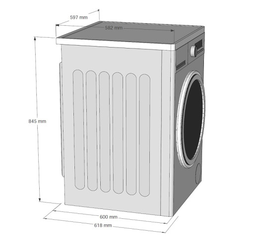 Стиральная машина с сушкой Korting KWD 58L1496 S
