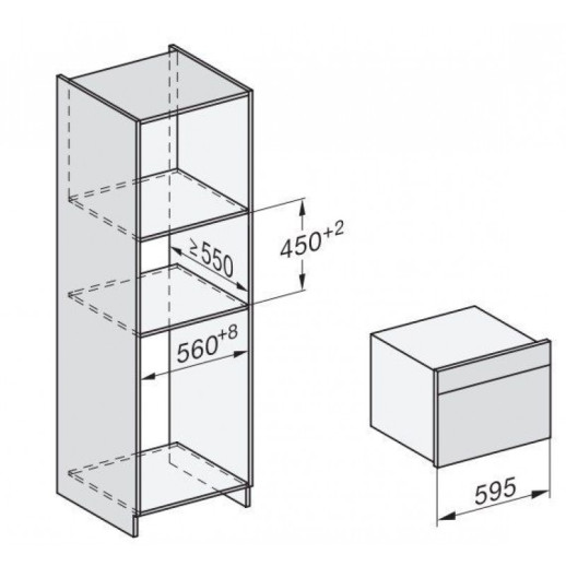 Комби-пароварка Miele DGC 7440 HCX PRO OBSW
