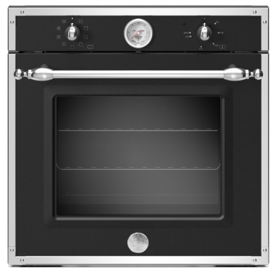 Электрический духовой шкаф с функцией пара Bertazzoni F609HEREKTNE чёрный