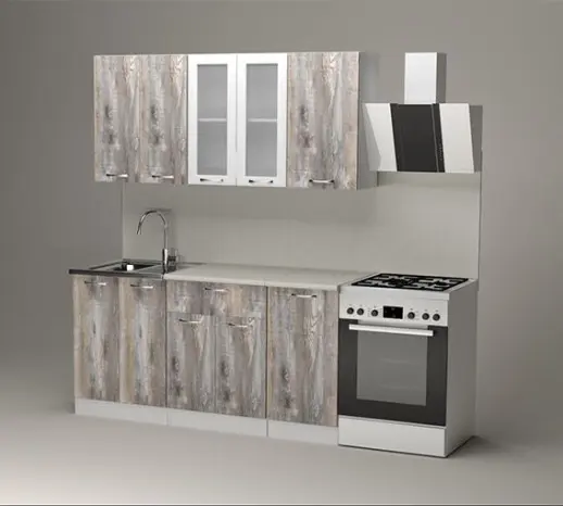 Кухонный гарнитур "Пайн Экзотик" 1600мм