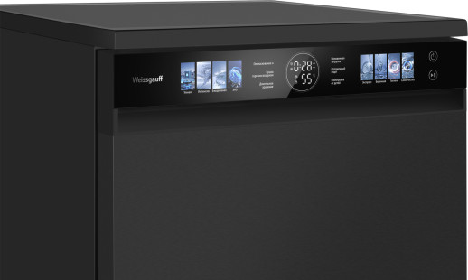 Посудомоечная машина отдельностоящая Weissgauff DW 996 Touch Inverter Dual Fan Dry