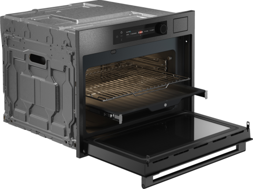Электрический духовой шкаф с функцией СВЧ и пароварки Asko OCSM64BSH черный